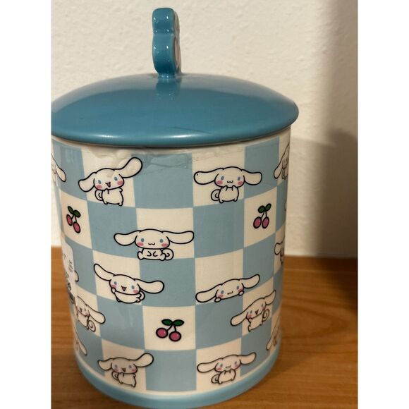 Sanrio Cinnamoroll Cherry Ceramic Snack Jar NWT - Picture 3 of 5